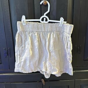 Linen J Crew shorts